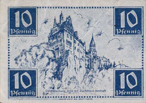 Germany, 10 Pfennig, S1008