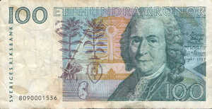 Sweden, 100 Krone, P57a
