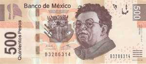 Mexico, 500 Peso, P126New