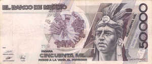 Mexico, 50,000 Peso, P93b v3