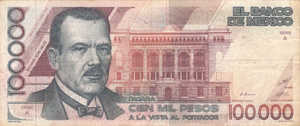 Mexico, 100,000 Peso, P94a