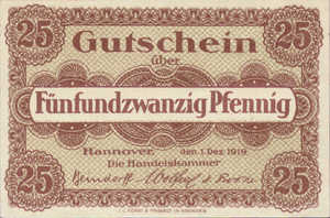 Germany, 25 Pfennig, H13.5a