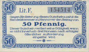 Germany, 50 Pfennig, H13.6b