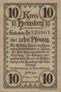 Germany, 10 Pfennig, H25.1a