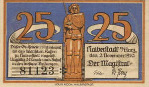 Germany, 25 Pfennig, 504.1a