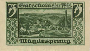 Germany, 75 Pfennig, 582.5