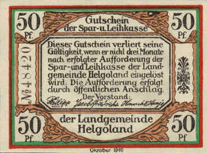 Germany, 50 Pfennig, H26.11h