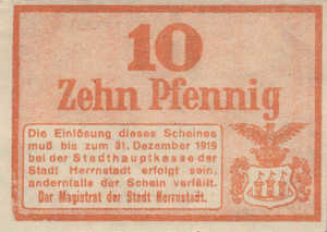 Germany, 10 Pfennig, H31.1b