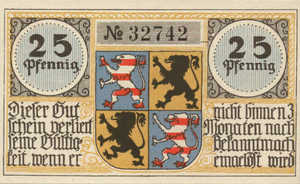 Germany, 25 Pfennig, 608.1