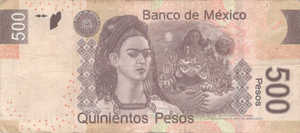 Mexico, 500 Peso, P126New