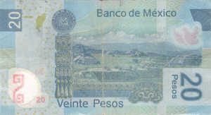 Mexico, 20 Peso, P122New