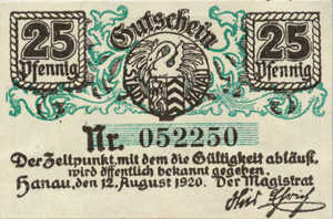 Germany, 25 Pfennig, H11.4b