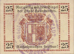 Germany, 25 Pfennig, H27.5c