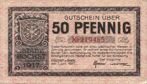 Germany, 50 Pfennig, H44.3b