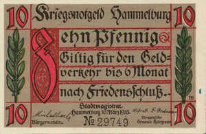 Germany, 10 Pfennig, H10.1a