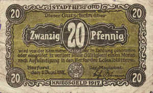 Germany, 20 Pfennig, H28.3c