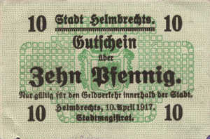 Germany, 10 Pfennig, H27.2c