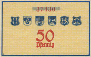 Germany, 50 Pfennig, H38.1