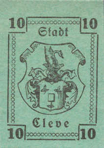 Germany, 10 Pfennig, C17.1b
