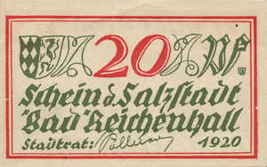 Germany, 20 Pfennig, R22.7b