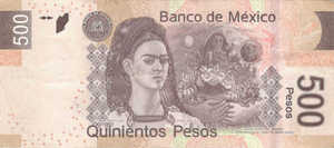 Mexico, 500 Peso, P126New