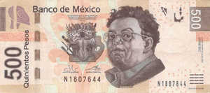 Mexico, 500 Peso, P126New