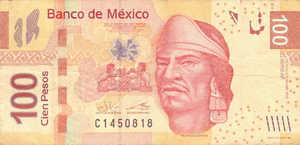 Mexico, 100 Peso, P124h