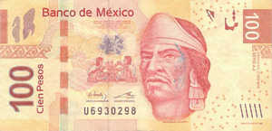 Mexico, 100 Peso, P124New