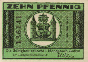 Germany, 10 Pfennig, 643.2a