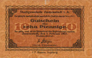 Germany, 10 Pfennig, I4.1a