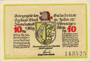 Germany, 10 Pfennig, I4.6a