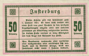 Germany, 50 Pfennig, I6.1a