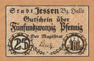 Germany, 25 Pfennig, J8.1b