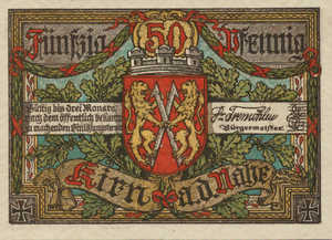 Germany, 50 Pfennig, K26.2