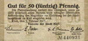 Germany, 50 Pfennig, K22.1