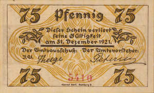 Germany, 75 Pfennig, 706.1a