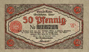 Germany, 50 Pfennig, 717.3