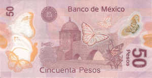 Mexico, 50 Peso, P123ANew
