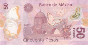 Mexico, 50 Peso, P123ANew