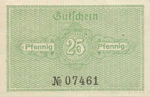 Germany, 25 Pfennig, K13.1c