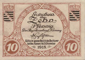 Germany, 10 Pfennig, K5.1c