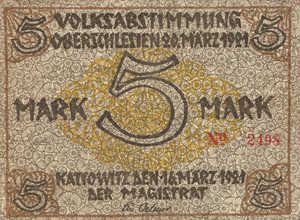 Germany, 5 Mark, 681.1a