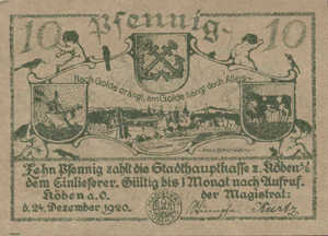Germany, 10 Pfennig, 714.1