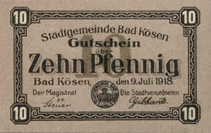 Germany, 10 Pfennig, K39.2