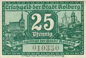 Germany, 25 Pfennig, K40.2b