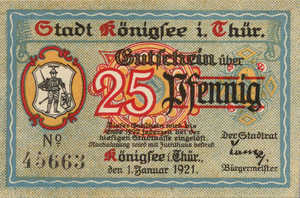 Germany, 25 Pfennig, 725.1a
