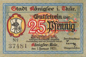Germany, 25 Pfennig, 725.2