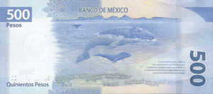 Mexico, 500 Peso, PNew Sign.1