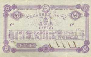 Fiji Islands, 5 Dollar, P15r