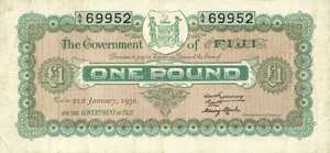 Fiji Islands, 1 Pound, P27g